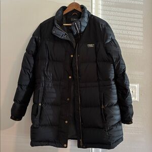 L.L. Bean Black Coat
